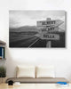 Country Road Multi-Names Family Premium Canvas