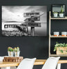 Couple Personalized Name & Date - Ocean Dock Wall Art - Unique Canvas For Your Home