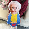 Funny Grandma Custom Face - Personalized Photo Custom Shaped Pillow