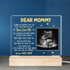 Custom Photo Very Soon, You'll Meet Me - Shaped 3D LED Light -  Mother's Day, Baby Shower Gift, Gift For First Mom