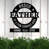 Custom Metal Sign - Proud Father - Father's Day Gift