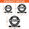 Custom Metal Sign - Proud Father - Father's Day Gift