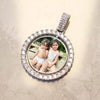 Custom Double Sided Spinning Photo Pendant Necklace