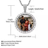 Custom Double Sided Spinning Photo Pendant Necklace