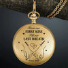 From First Kiss To Last Breath - Personalized Pocket Watch 5