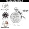 From First Kiss To Last Breath - Personalized Pocket Watch 6