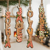 Custom Gingerbread Letter With Name For Family, Kids 1