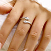 Hug Ring For My Daughter - A Symbol of Love and Protection - Adjustable Ring S925 Silver