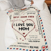 Best Mom Ever Blanket - Mother's Day Gift