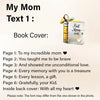 Mom Engraved Message Book Necklace - Perfect Gift For Mother