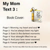 Mom Engraved Message Book Necklace - Perfect Gift For Mother
