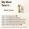 Mom Engraved Message Book Necklace - Perfect Gift For Mother