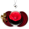 I Love You 100 Languages Necklace With Luxury Forever Rose Box