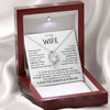 To My Wife - Meeting You Was Fate - Forever Love Necklace