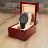 Son Just Do Your Best, Engraved Wooden Watch, Gift Idea For Son From Dad