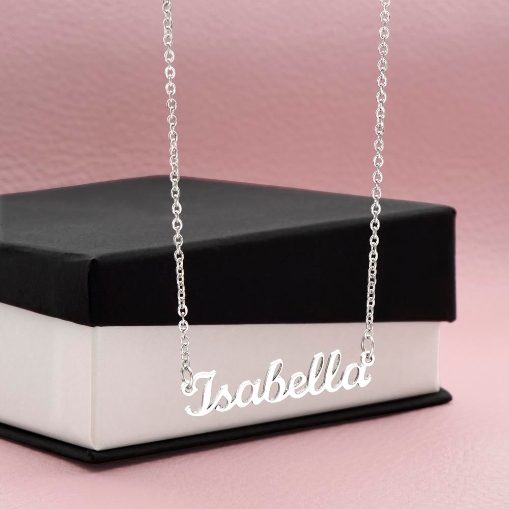 Custom Name Necklace - Anniversary Gift For Her