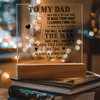 Dad You Are The Greatest - Acrylic Plaque - Father's Day Gift For Dad