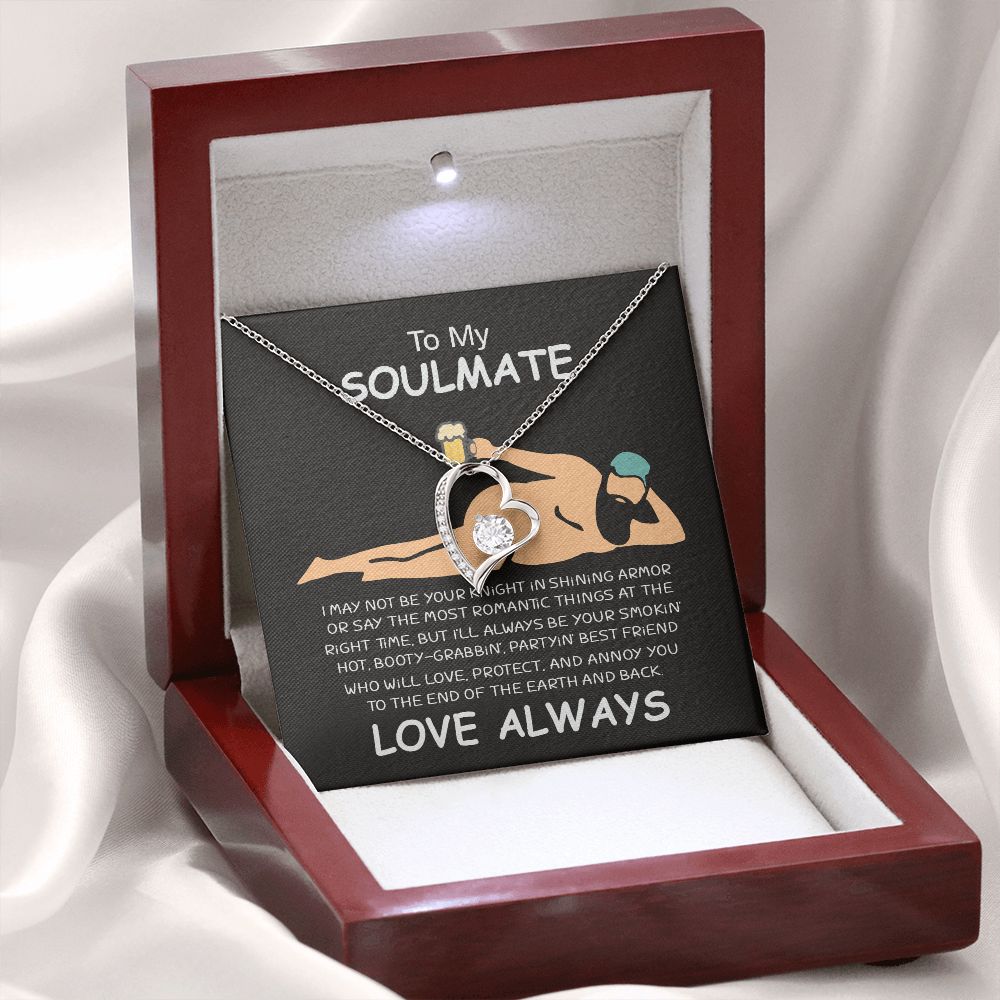 Soulmate Romantic Things, Forever Love Necklace, Perfect Gift for Soulmate