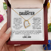 Daughter Proudest Moment, Forever Love Necklace, Gift For Daughter From Dad