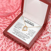 To My Beautiful Soulmate - Missing Piece - Forever Love Necklace
