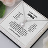 To My Loving Mom - Gifts for Mom From Son - Forever Grateful - Eternal Hope Necklace