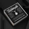 To My Beautiful Soulmate - My Missing Piece - Eternal Hope Necklace - Christmas Gift Idea
