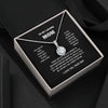 To My Loving Mom - Gifts for Mom From Son - You Are The World - Eternal Hope Necklace