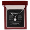 To My Beautiful Soulmate - Love You Longer - Eternal Hope Necklace
