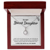 To My Bonus Daughter - Shine Like The Brightest Star - Eternal Hope Necklace
