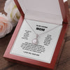 To My Loving Mom - Gifts for Mom From Son - Forever Grateful - Eternal Hope Necklace