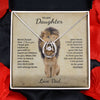 To My Daughter - I Can Promise To Love You For The Rest Of Mine - Gift For Daughter From Dad - Lucky In Love Necklace