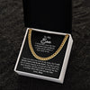 To My Son Gift From Mom - Proudest Moment - Cuban Link Chain Necklace