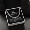 To My Dear Son - Stay Strong - Cuban Link Chain Necklace