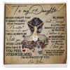 To My Daughter - Be Brave - Alluring Beauty Necklace