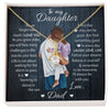 To My Daughter - Believe In Yourself - Alluring Beauty Necklace