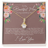 To My Beautiful Mom - My Role Model - Alluring Beauty Necklace
