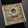 To My Daughter - Be Brave - Alluring Beauty Necklace