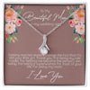 To My Beautiful Mom - My Role Model - Alluring Beauty Necklace