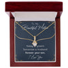 To My Beautiful Mother - Forever Your Son - Alluring Beauty Necklace