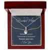 To My Beautiful Mother - Forever Your Son - Alluring Beauty Necklace