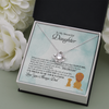 To My Beautiful Daughter - I'm Proud To Be Your Father - Gift For Daughter From Dad - Love Knot Necklace