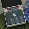 To My Bonus Mom - Thank You For Everything - Love Knot Necklace