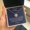 To My Beautiful Mom - All My Heart - Love Knot Necklace