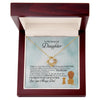 To My Beautiful Daughter - I'm Proud To Be Your Father - Gift For Daughter From Dad - Love Knot Necklace