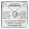 To My Beautiful Soulmate | If I Had One Wish | Forever Love Necklace