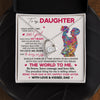 Daughter Bring Me Joy, Forever Love Necklace, Perfect Gift For Daughter From Dad, Christmas Gift Idea