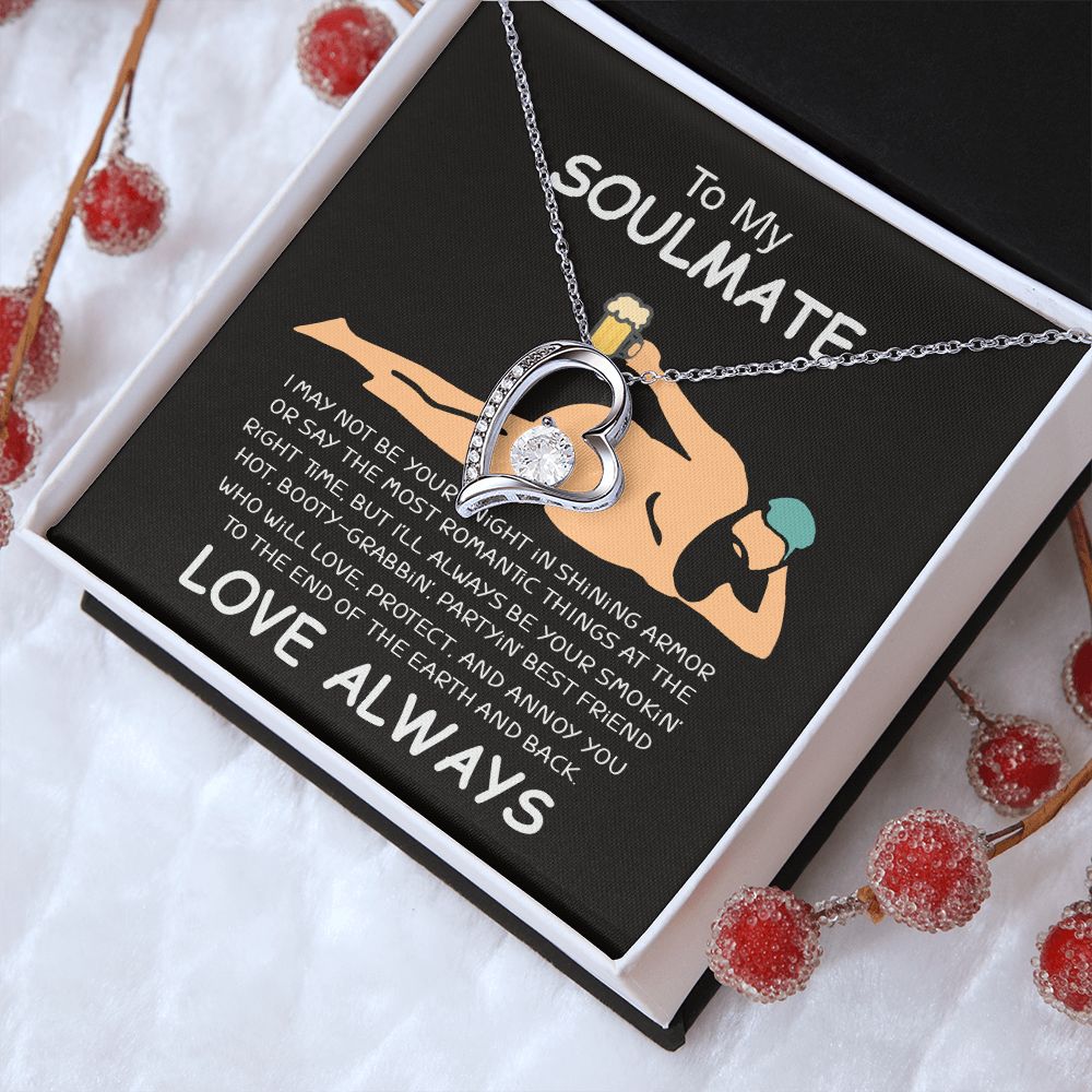 Soulmate Romantic Things, Forever Love Necklace, Perfect Gift for Soulmate