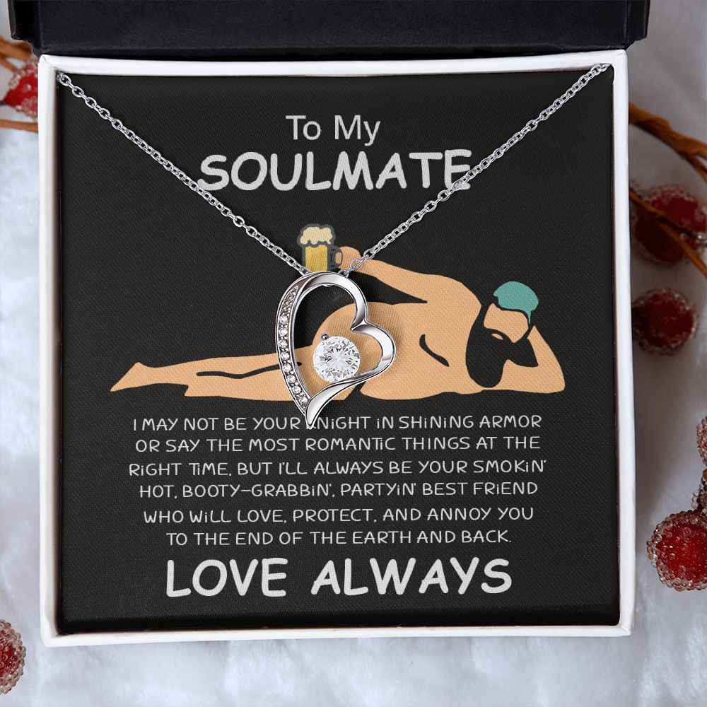 Soulmate Romantic Things, Forever Love Necklace, Perfect Gift for Soulmate