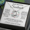 Soulmate I Love You So Deeply | Romantic Gift For Her | Forever Love Necklace