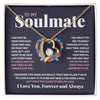 To My Soulmate - Feel My Love - Forever Love Necklace